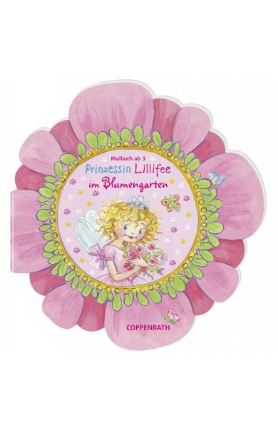 Carte de colorat Printesa Lillifee in gradina de flori 60161