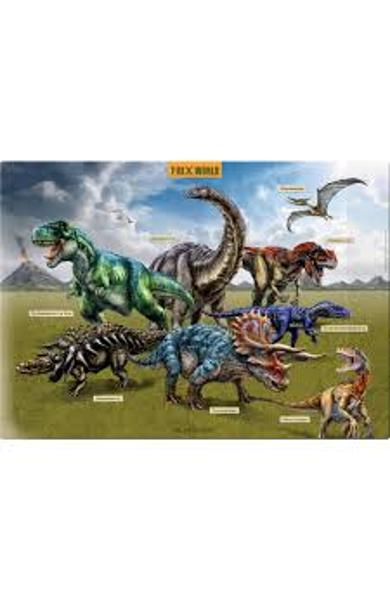 PAD BIROU - T-REX WORLD 14566