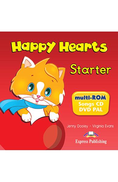 CURS LB. ENGLEZA HAPPY HEARTS STARTER MULTI-ROM 978-1-4715-0735-9