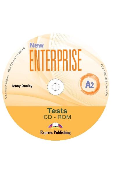 CURS LB. ENGLEZA NEW ENTERPRISE A2 TESTE CD-ROM 978-1-4715-6974-6