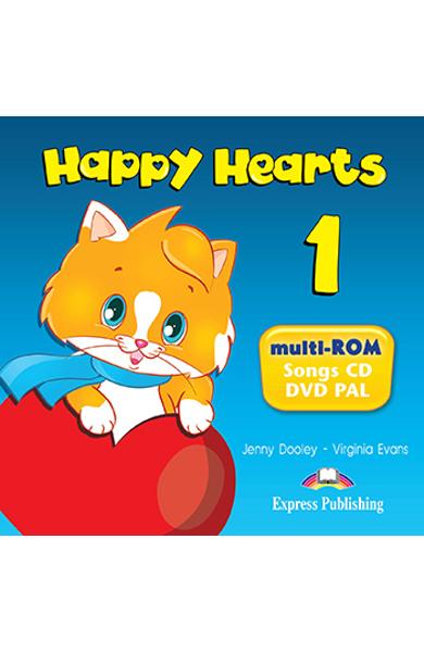 CURS LB. ENGLEZA HAPPY HEARTS 1 MULTI-ROM 978-1-78098-819-1