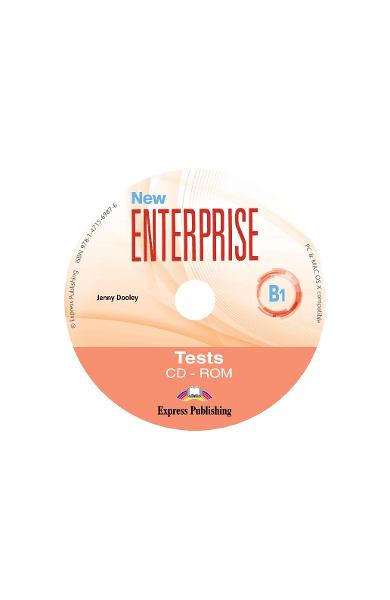 CURS LB. ENGLEZA NEW ENTERPRISE B1 TESTE CD-ROM 978-1-4715-6987-6