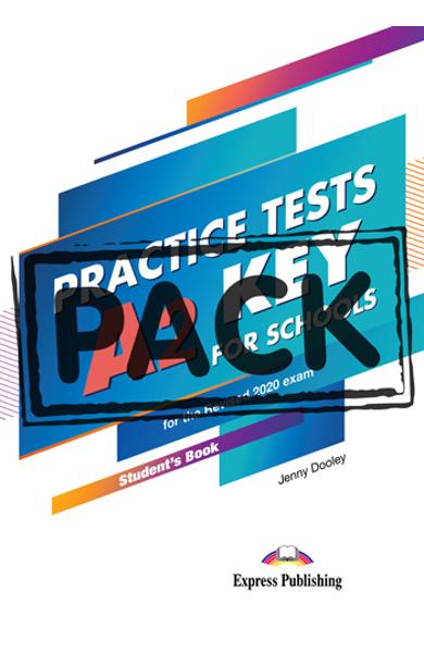 Curs limba engleza examen Cambridge  A2 Key for Schools Practice Tests Manualul elevului cu digibooks APP. (revizuit 2020) 978-1-4715-8532-6