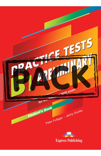 Curs limba engleza examen Cambridge B1 Preliminary Practice Tests for the Revised 2020 Exam Manualul elevului + Digibooks App. 978-1-4715-8969-0