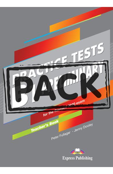 Curs limba engleza examen Cambridge B1 Preliminary Practice Tests for the Revised 2020 Exam Manualul profesorului + Digibooks App. 978-1-4715-8970-6