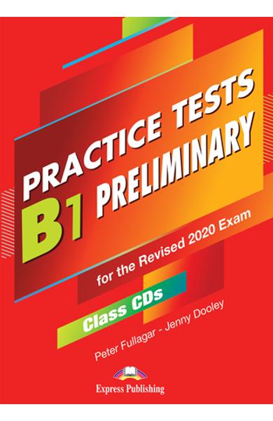 Curs limba engleza examen Cambridge B1 Preliminary Practice Tests for the Revised 2020 Exam Audio CD la manual ( set de 5 CD-uri ) 978-1-4715-8965-2