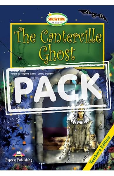 LITERATURA ADAPTATA PT. COPII THE CANTERVILLE GHOST PACHETUL PROFESORULUI ( AUDIO CD’s / DVD + CROSS-PLATFORM APP. ) 978-1-84974-165-1