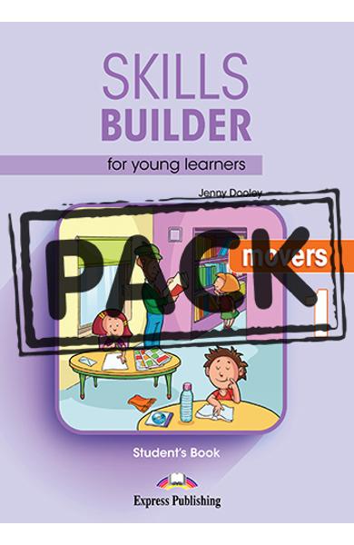 CURS LB. ENGLEZA SKILLS BUILDER FOR YOUNG LEARNERS MOVERS 1 MANUALUL ELEVULUI CU DIGIBOOKS APP. (REVIZUIT 2018) 978-1-3992-0710-2