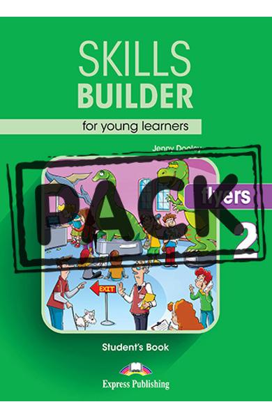 CURS LB. ENGLEZA SKILLS BUILDER FOR YOUNG LEARNERS FLYERS 2 MANUALUL ELEVULUI CU DIGIBOOKS APP. (REVIZUIT 2018) 978-1-3992-0713-3