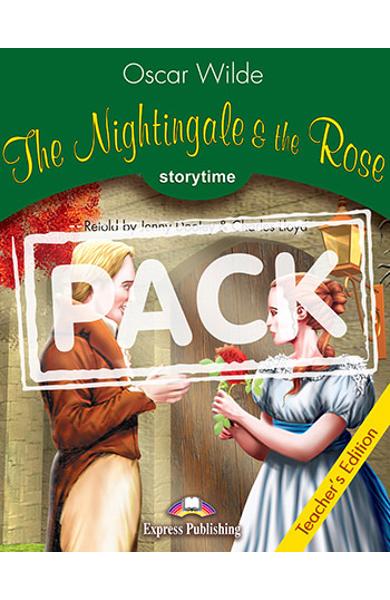 LITERATURA ADAPTATA PT. COPII THE NIGHTINGALE AND THE ROSE MANUAL PROFESOR CU DIGIBOOK APP.