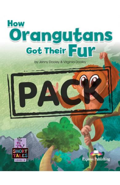 LITERATURA ADAPTATA PT. COPII HOW ORANQUTANS GOT THEIR FUR CU DIGIBOOK APP. 978-1-3992-1052-2