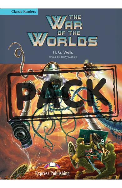 LITERATURA ADAPTATA PT. COPII THE WAR OF THE WORLDS CU DIGIBOOKS APP. 