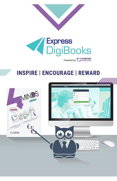 COD DIGIBOOKS APP. 4 MINDS C1/C2 CAIET SI GRAMATICA ELEV - DOAR DIGITAL APP. 