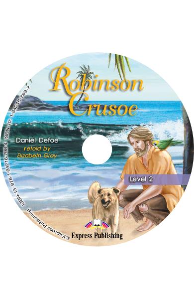 LITERATURA ADAPTATA PT. COPII ROBINSON CRUSOE PACHET ELEV ( CARTE + AUDIO CD + CAIET DE ACTIVITATI ) 978-1-84216-182-1