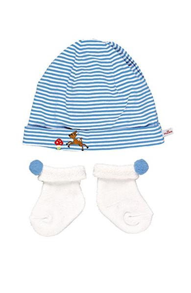 Set caciulita si sosete bleu - Baby Charms 11735