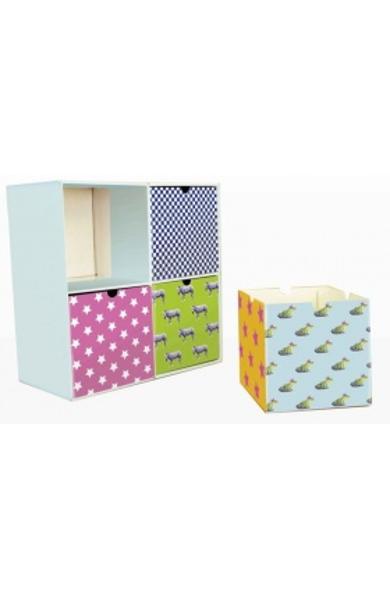 Mini-comode - Lila/bleu 71245