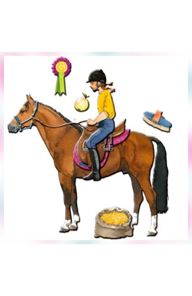 Abtibilduri cu spuma - Prietenii cailor 11994