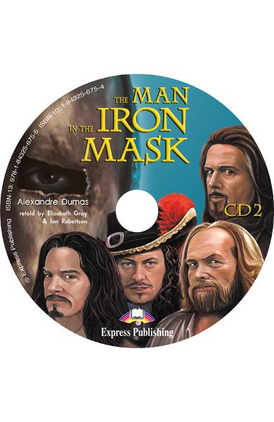 LITERATURA ADAPTATA PT. COPII THE MAN IN THE IRON MASK PACHET ELEV ( CARTE + AUDIO CD + CAIET DE ACTIVITATI ) 978-1-84325-924-4