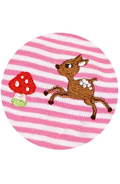 Set caciulita si sosete roz - Baby Charms 11720